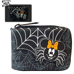 Loungefly Disney Minnie Mouse Spider Accordion Wallet